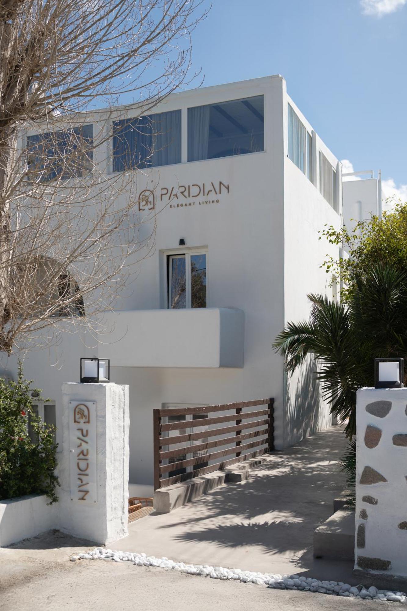 Paridian Elegant Living Hotel Párosz Kültér fotó